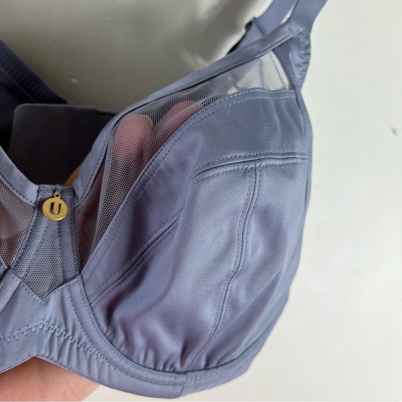 Understance Anya Smooth FlexWire Bra In Storm Grey Size 34DDD - Picture 4 of 5